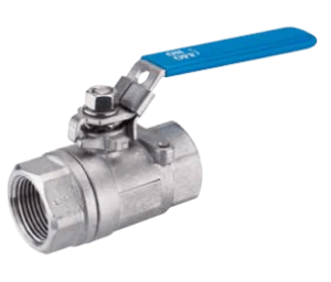 2 Piece Reduced Port Ball Valve - Valves Only