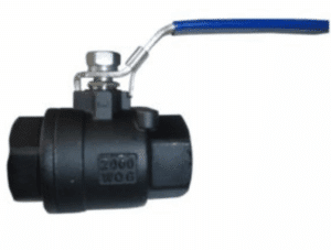2PC Forged Steel Ball Valve - Valves Only