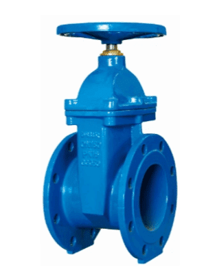 DIN NRS Cast Iron Gate Valve in DN 40 to DN 600
