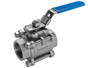 Duplex 1B 3 PC Ball Valve - Valves Only