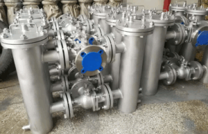 Duplex Basket Strainer- Valves Only