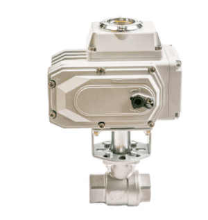Electric Actuated 2 Piece Screwed Ball Valve - Valves Only