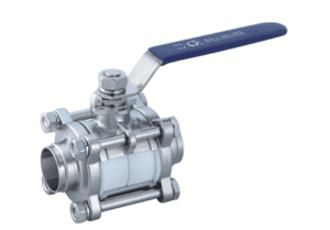 F347 3 Piece Ball valve - Valves Only