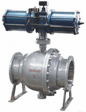 Pneumatic Trunnion Casting Ball Valve