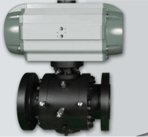 Pneumatic Trunnion Forged Metal Seat Ball Valve - Valves Only
