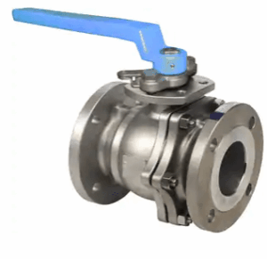 Titanium Gr.5 2piece Flanged Ball Valve - Valves Only
