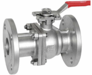Titanium Gr.2 2pc Flanged Ball Valve - Valves Only