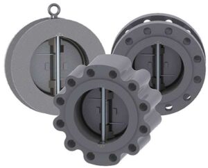 Duplex Dual Plate Lug Type Check Valve - Valves Only
